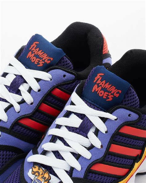 Adidas ZX 1000 The Simpsons Flaming Moes Purple H05790 Buy Online At