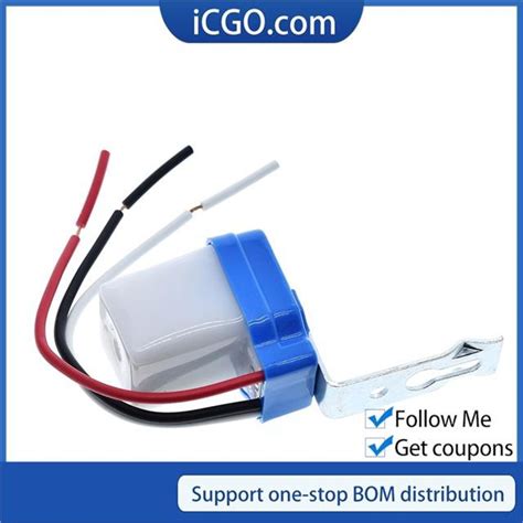 Automatic Auto On Off Photocell Street Light Switch Dc Ac 220v 50 60hz