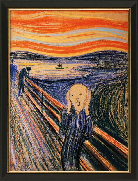 Buy Picture "The Scream" (1895), framed by Edvard Munch | ars mundi