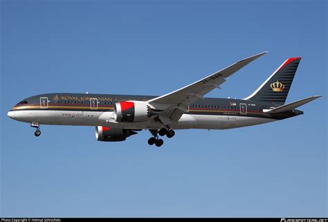 Jy Bab Royal Jordanian Boeing Dreamliner Photo By Helmut