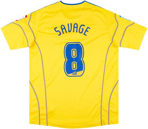 2010 11 Derby County Away Shirt Savage 8 8 10 XL