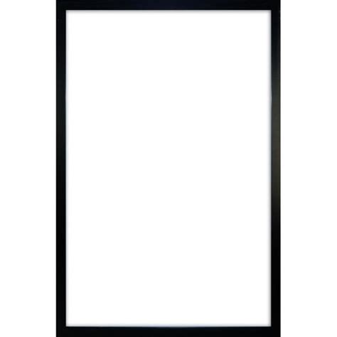 Cadre Pour Poster En Plastique Noir Effet Bois Grand Format 61 X 91