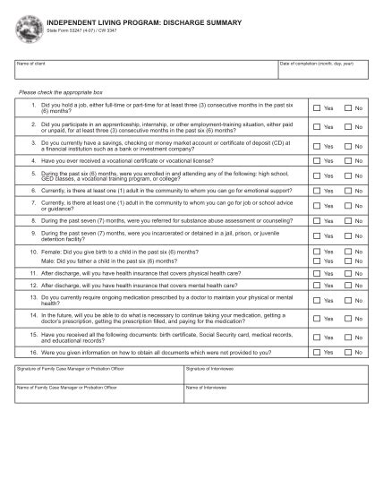 26 Discharge Summary Sample Mental Health Free To Edit Download And Print Cocodoc