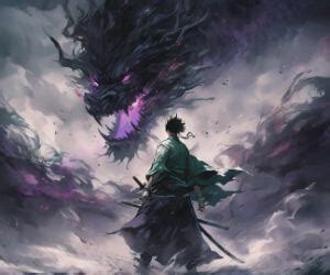 Samurai Vs Dragon Live Wallpaper Mylivewallpapers