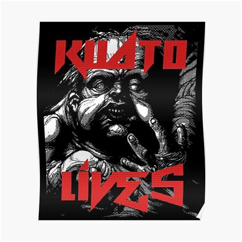 Kuato Lives Pixel Art Poster For Sale By Nizamo Redbubble