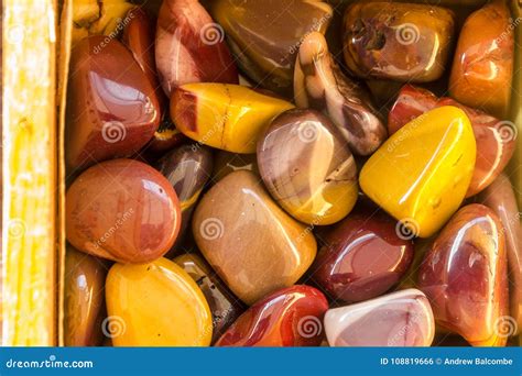 Colourful Jasper Minerals Piled Together Stock Photo Image Of