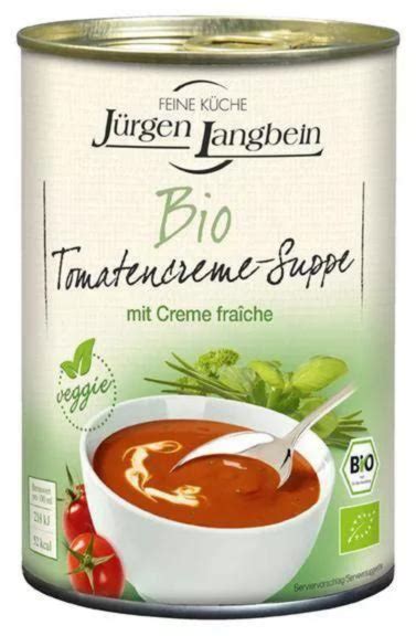 Bio Tomatencreme Suppe Von J Rgen Langbein Ml Bei Gourvita Online