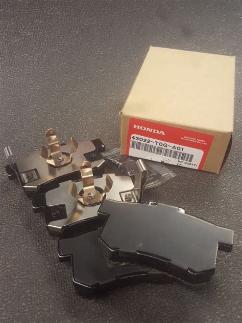 T G A Pad Set Rear Honda Cr V Genuine Honda Parts