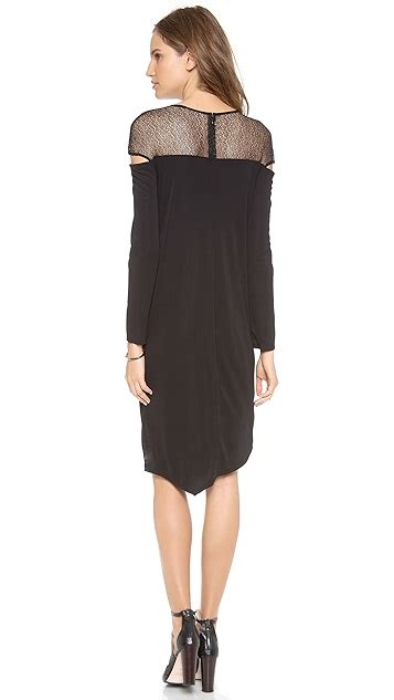 Dkny Asymmetrical Crew Neck Dress Shopbop