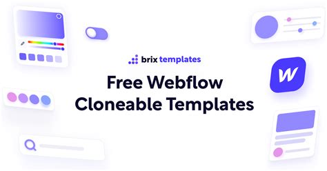 Webflow Cloneable Templates