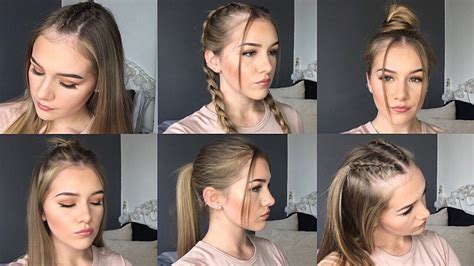 Quick And Easy Heatless Hairstyles Youtube