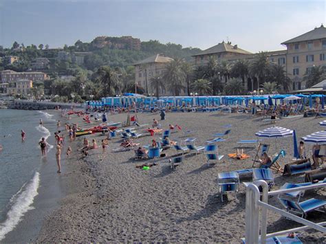 Arenzano The Sea And The Beaches Liguria Italy San Remo Beach