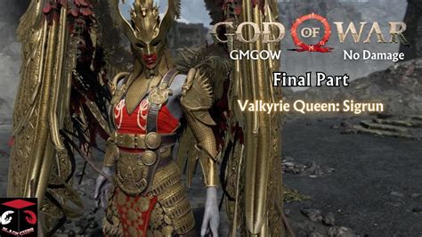 God Of War Final Part Valkyrie Queen Sigrun Gmgow No