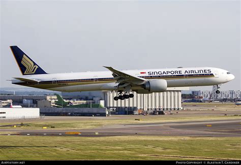 Aircraft Photo Of 9V SWY Boeing 777 312 ER Singapore Airlines