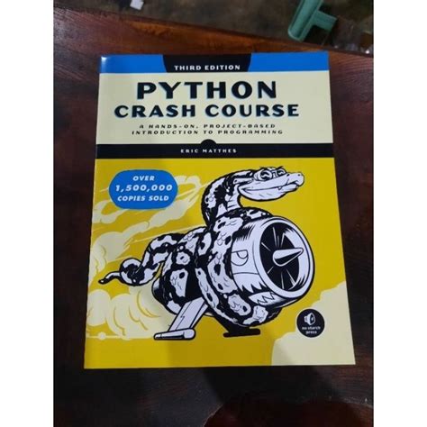 Book Python Crash Course A Hands On Project Based Intorduction To