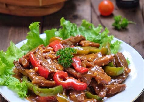 Resep Daging Masak Kecap Paprika Oleh Susi Agung Cookpad