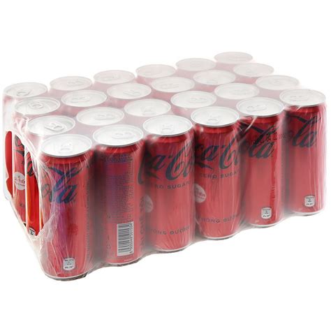 Thùng 24 lon nước ngọt Coca Cola Zero không đường 320ml 235ml Shopee