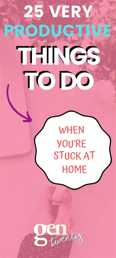 The Words 25 Very Productive Things To Do When Youre Stuck At Home