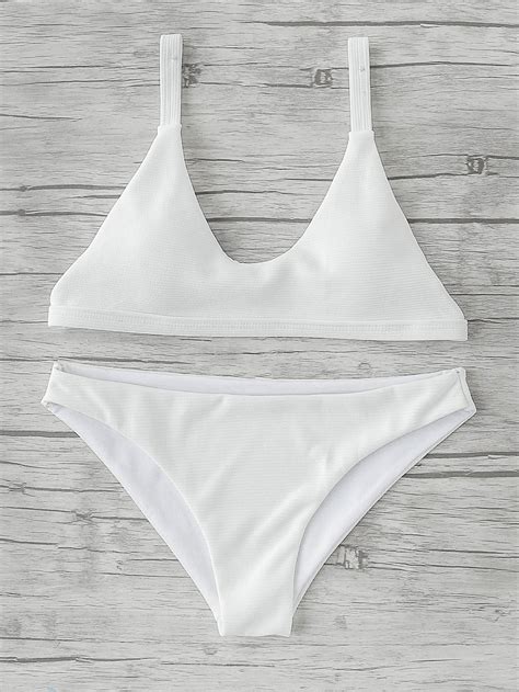 Triangle Beach Bikini Set SheIn Sheinside