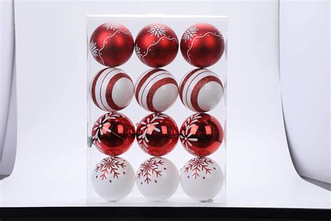 Shareconn 12ct 315 Inch Christmas Tree Balls Ornaments