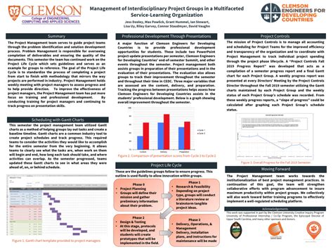 PDF Management Of Interdisciplinary Project Groups In A Multifaceted