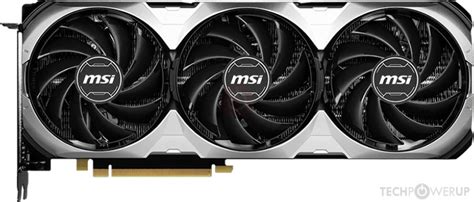 Msi Rtx 4070 Ti Ventus 3x Oc Specs Techpowerup Gpu Database