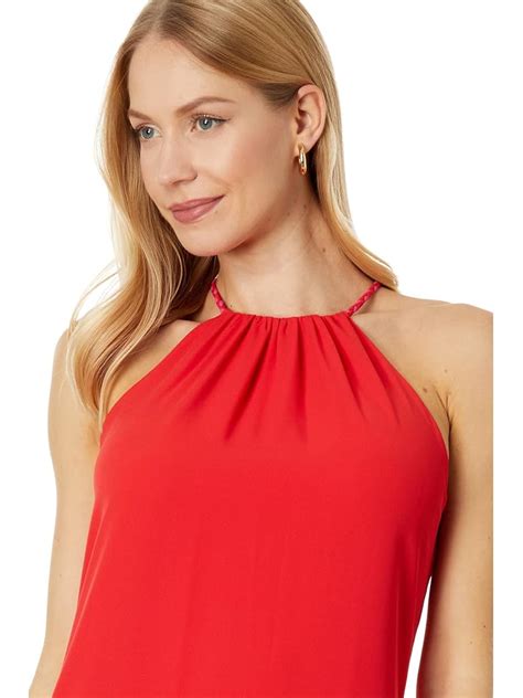 Bcbgmaxazria Kimora Cutout Evening Gown Bright Poppy Pm