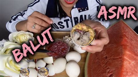 Balut Asmr Duck Embryo Exotic Filipino Delicacy Food Eating Sounds Youtube