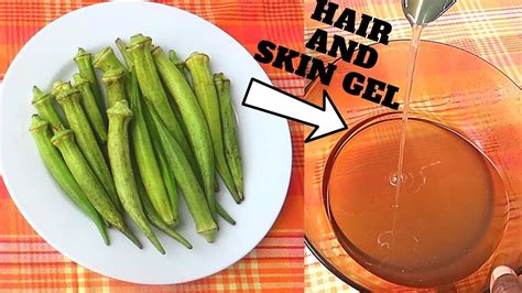 How To Make Okra Gel To Grow Stronger Hair Univhair Soleil Youtube