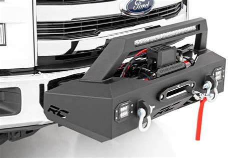 2009 2019 F150 Rough Country Exo Winch Mount System 10762