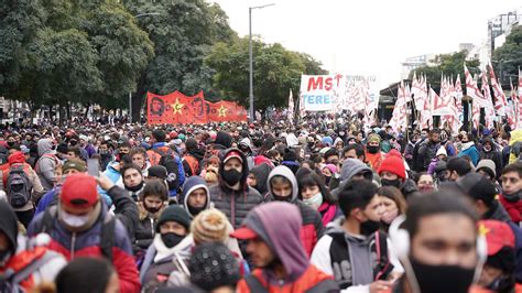 Grupos Piqueteros De Todo El País Preparan Una Masiva Marcha De Tres Días Con Fuertes Reclamos