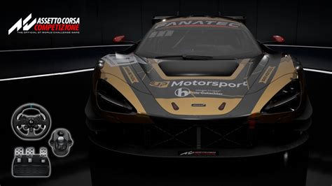 Mclaren 720s Gt3 Evo Monza Circuit Assetto Corsa Competizione