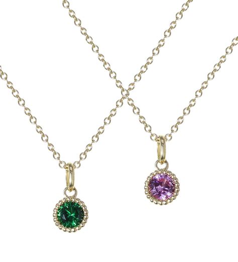 Birthstone Necklace | Jewelry Designs