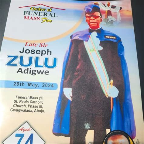 PICTORIAL: Veteran Actor Zulu Adigwe buried in Abuja