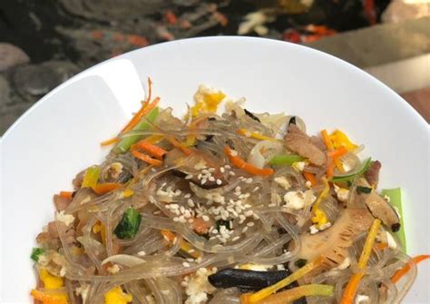 Resep Japchae Korea Bihun Ala Korea Oleh Erika Cookpad