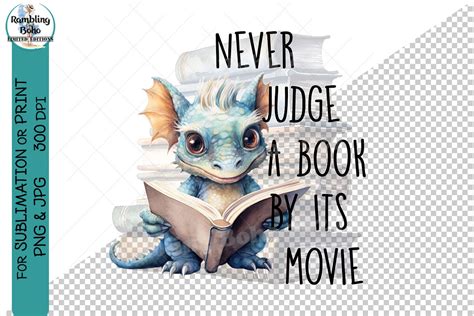 Dragon Judge Book Movie Saying Quote Graphic By Ramblingboho · Creative Fabrica