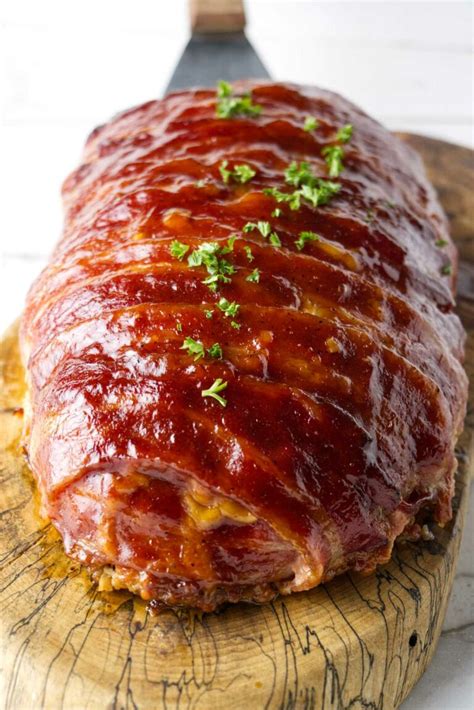 Smoked Bacon Wrapped Meatloaf - A License To Grill