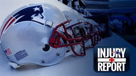 Patriots - Texans Injury Report