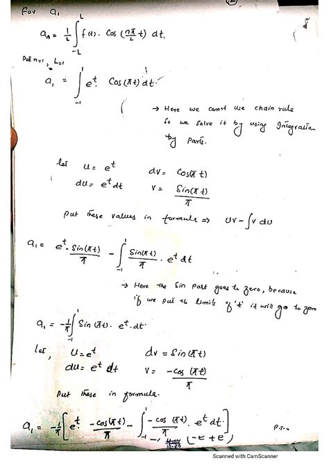 Solution Fourier Series Solved Examples Studypool