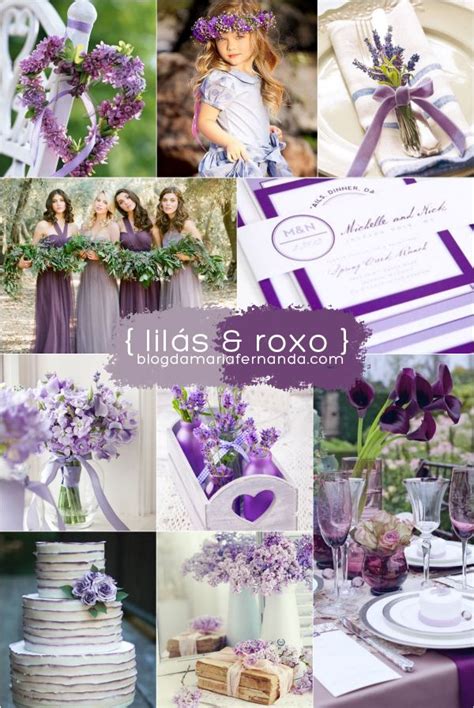 Decora O De Casamento Lilas Um Casamento Lil S E Roxo Pode Usar Essas