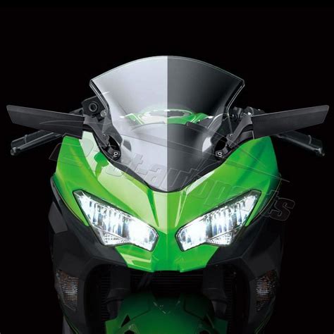 Adjustable Winglet Wing Stealth Mirrors For Kawasaki NINJA 650 EX650