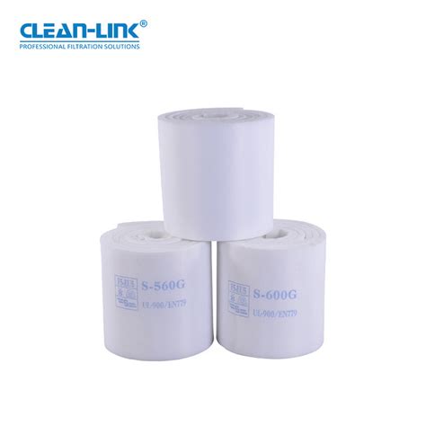 Eu F High Efficiency Filtration Spray Paint Booth Filter Roll Ceiling