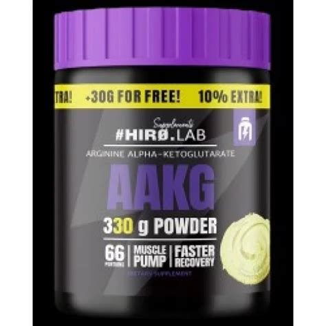 Hero Lab AAKG Powder Arginine Alpha Ketoglutarate 330 грама от Protein bg