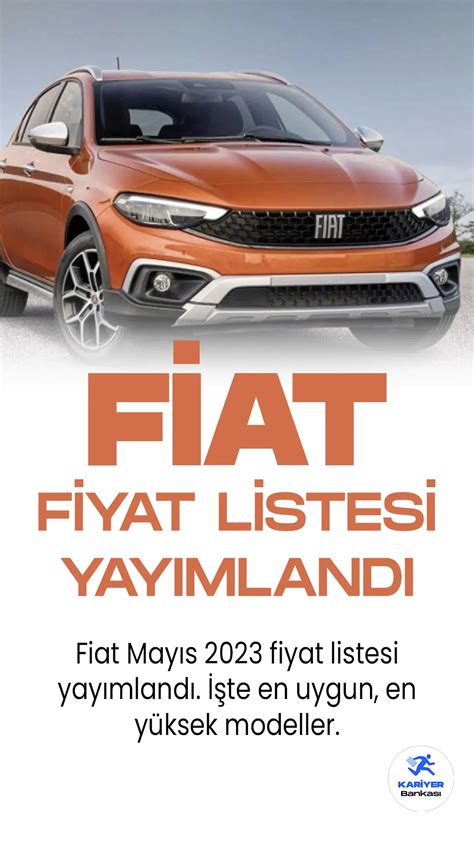 Fiat Mayıs 2023 Fiyat Listesi Yayımlandı