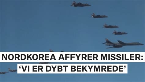 Nordkorea Affyrer Fire Missiler BT Udland Bt Dk