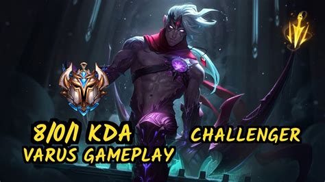 G H Xdsmiley Varus Kda Challenger Gameplay Euw Youtube