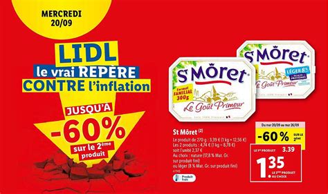 Promo St Môret chez Lidl iCatalogue fr