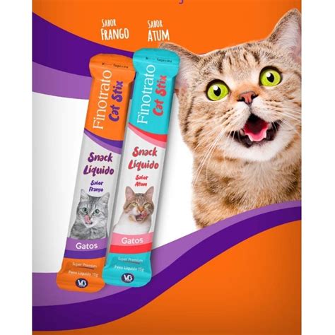 Fino Trato Cat Stix Unidades Escolha O Sabor Shopee Brasil