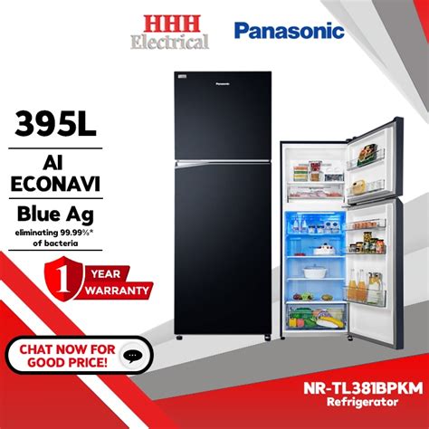 Panasonic L Door Econavi Inverter Refrigerator Peti Sejuk Pintu