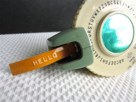 Vintage Old School Label Maker By Montgomery Ward School Labels